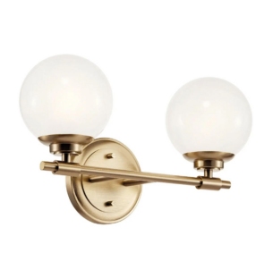 Elstead Benno 2 vannitoavalgusti pronks