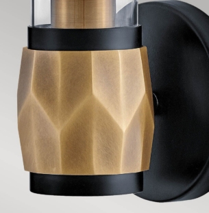 ELSTEAD Ellison vannitoavalgusti messing detail