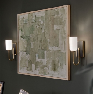 Elstead Solia 1 vannitoavalgusti pronks interjööris 1