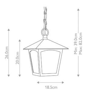 Elstead York välisvalgusti IP44 tooteleht
