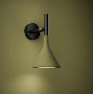 Foscarini Aplomb Mini seinavalgusti roheline 1