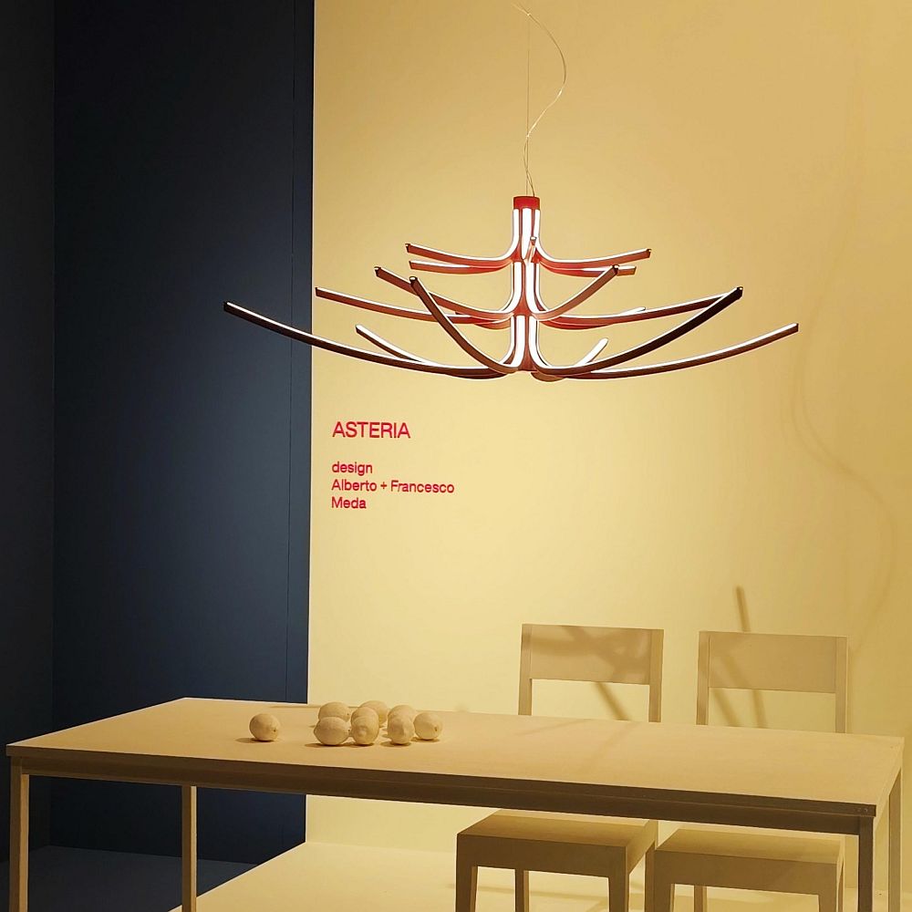Foscarini Asteria Multi rippvalgusti interjööris 1