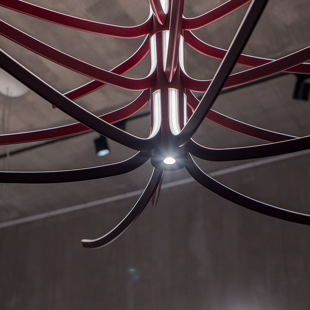 Foscarini Asteria Multi rippvalgusti interjööris