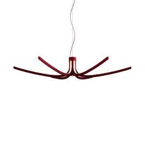 Foscarini Asteria Single rippvalgusti punane