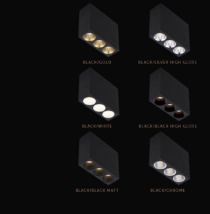 Karizma Dea Fides Tre laevalgusti värvid 2