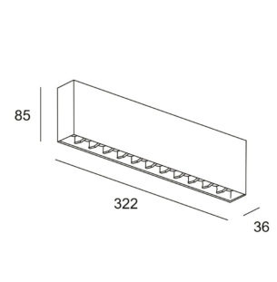 Leds C4 Bento 12 laevalgusti tooteleht