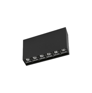 Leds C4 Bento 6 laevalgusti must