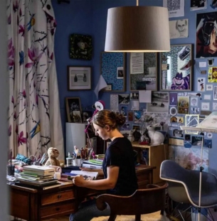 Foscarini Twiggy rippvalgusti interjööris 2