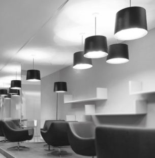 Foscarini Twiggy rippvalgusti must 1