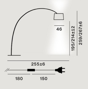 Foscarini Twiggy wood põrandavalgusti tooteleht