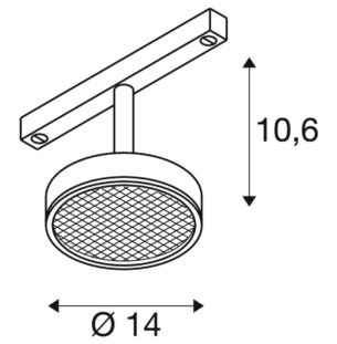 SLV Grip! Flat 48V siini spotvalgusti tooteleht