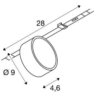 SLV KALU 2.0 3 faasilise siini spotvalgusti tooteleht