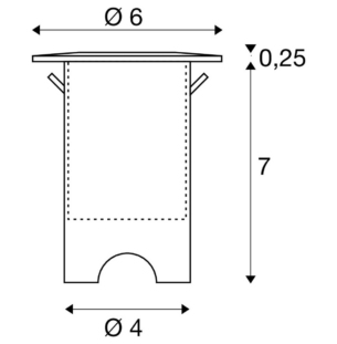 SLV TRAIL LITE 60 IP67 süvisvalgusti tooteleht