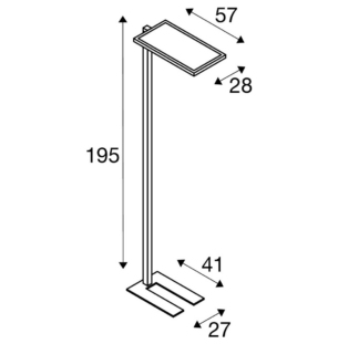 SLV WORKLIGHT easy põrandavalgusti tooteleht