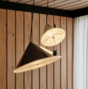 Tom Dixon Pose rippvalgusti interjööris 1