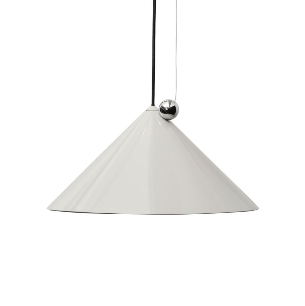 tom dixon pose rippvalgusti valge suur 1