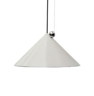 tom dixon pose rippvalgusti valge suur 1