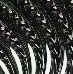 Tom Dixon Whirl rippvalgusti hõbedane detail