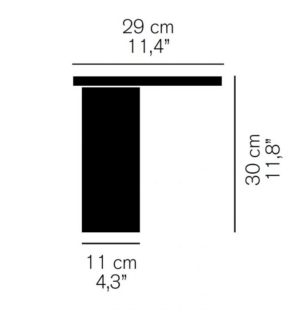 OLUCE CYLINDA lauavalgusti tooteleht