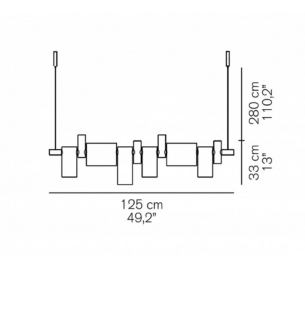 Oluce Dancing Queen rippvalgusti tooteleht