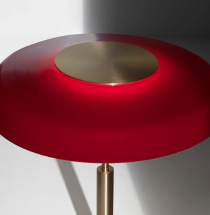 Oluce Dora lauavalgusti interjööris 2