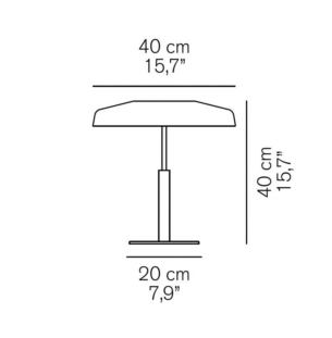 Oluce Dora lauavalgusti tooteleht