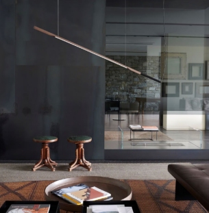 OLUCE ILO 487 rippvalgusti interjööris