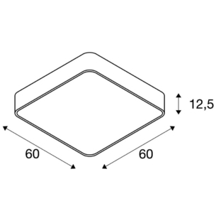 SLV MEDO 60 laevalgusti tooteleht