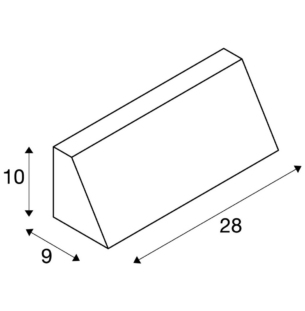 SLV PEMA välisvalgusti hall tooteleht