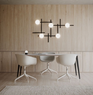 blux crosshatch lae seinavalgusti interjööris 2