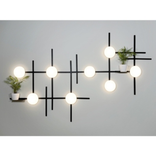 blux crosshatch lae seinavalgusti interjööris