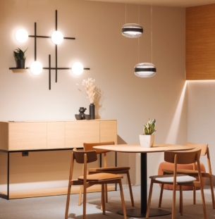 blux crosshatch M lae seinavalgusti interjööris