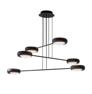 Blux Ring 6 rippvalgusti matt must