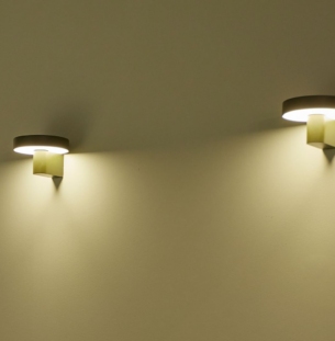 BLUX Soft WV välisvalgusti seinale interjööris