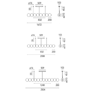 Flos Luce Sferica S tooteleht