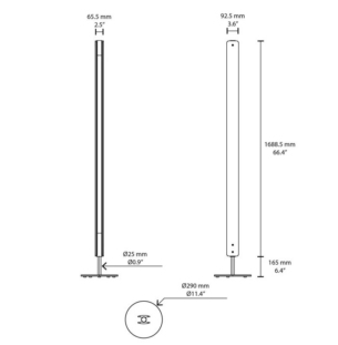 Flos Seki Han F põrandavalgusti tooteleht