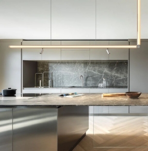 Flos The Glowing Track siinisüsteem interjööris