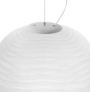 Foscarini Gem rippvalgusti valge.interjööris 4