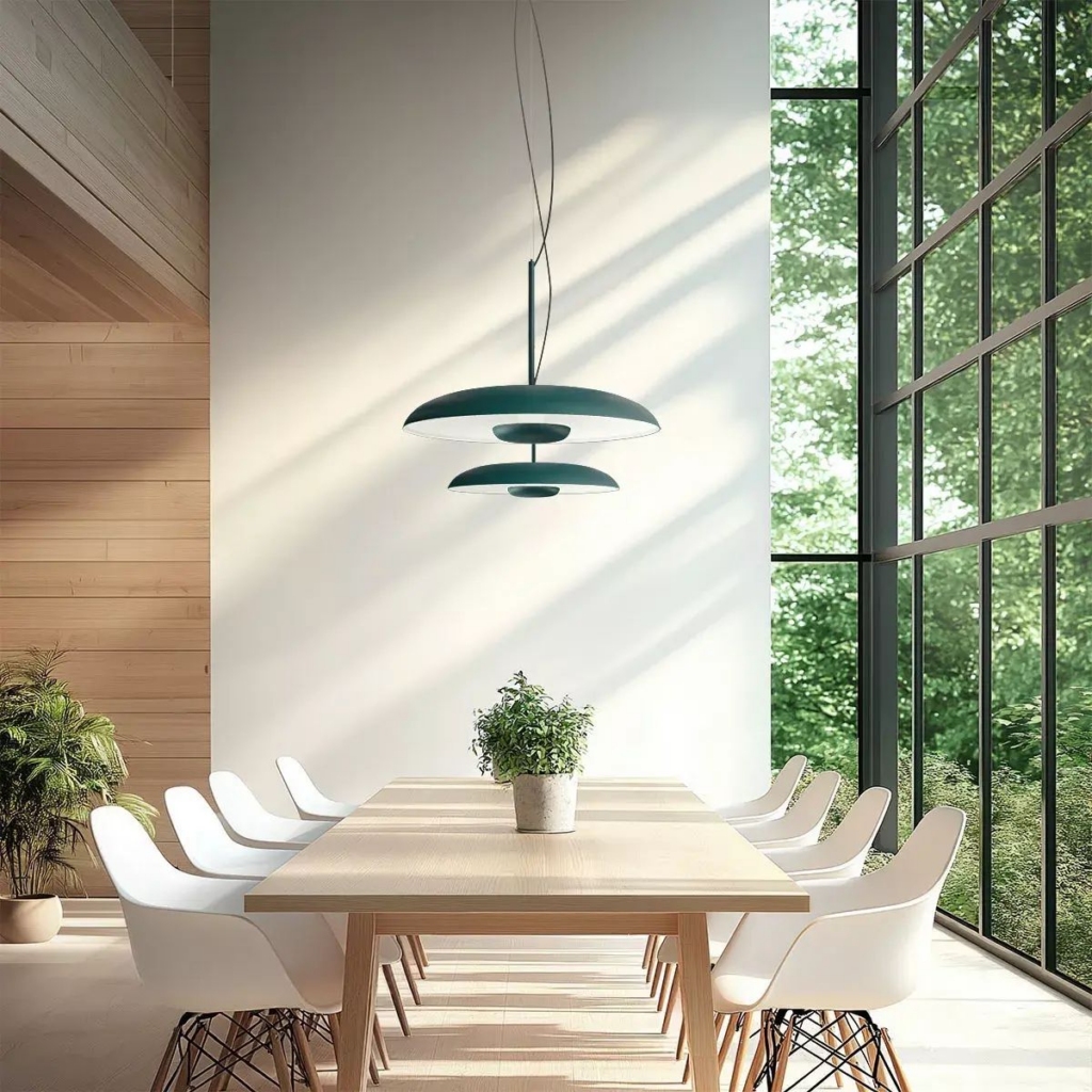 Linealight Basin P rippvalgusti interjööris 21