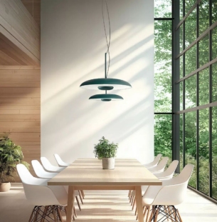 Linealight Basin P rippvalgusti interjööris 21