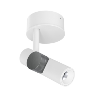 Linealight Goose spotvalgusti valge nikkel