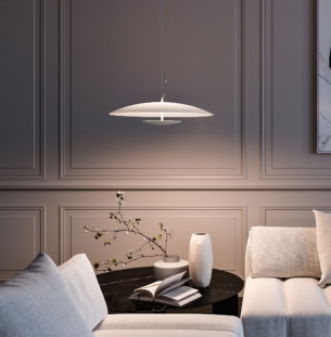 Linealight Horizon P rippvalgusti interjööris 2