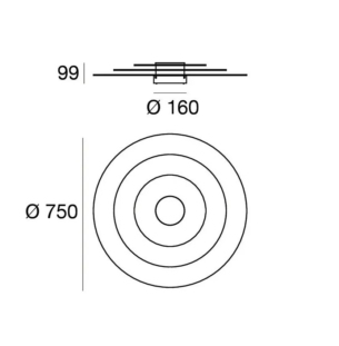 Linealight Joint S laevalgusti 75cm tooteleht