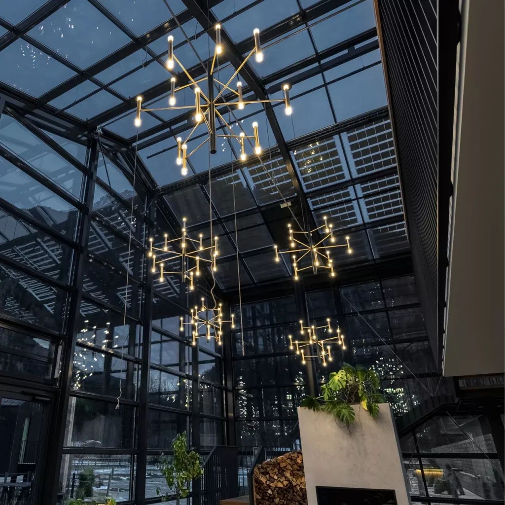 linealight perla P12 lühter interjööris 2