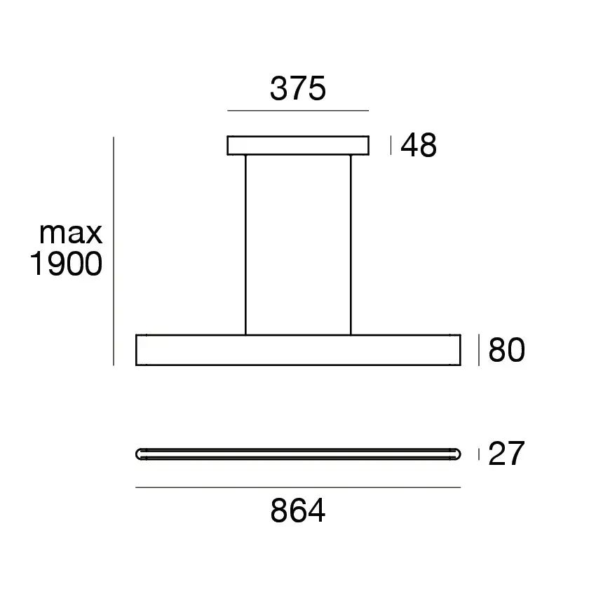 Linealight Satori P rippvalgusti tooteleht