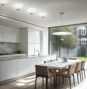 Linealight Stilo rippvalgusti interjööris 2