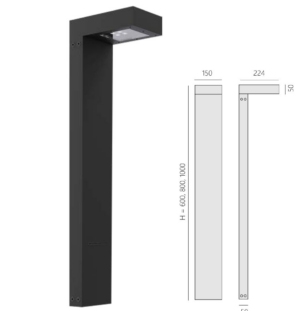 Lira Lighting LT pollarvalgusti IP65 tooteleht