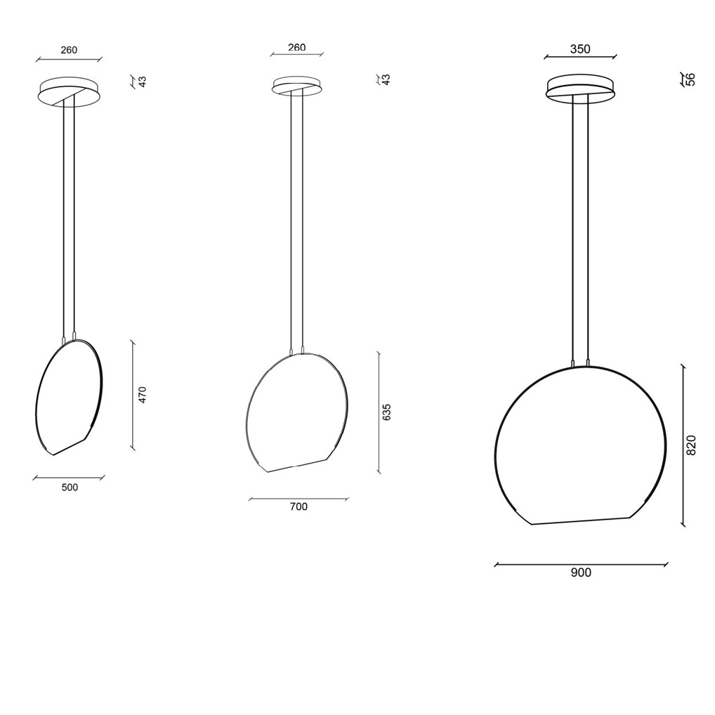 Icone Luce CIONDOLO rippvalgusti tooteleht