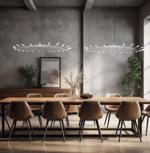 Icone Luce Raggio lühter.interjööris 2