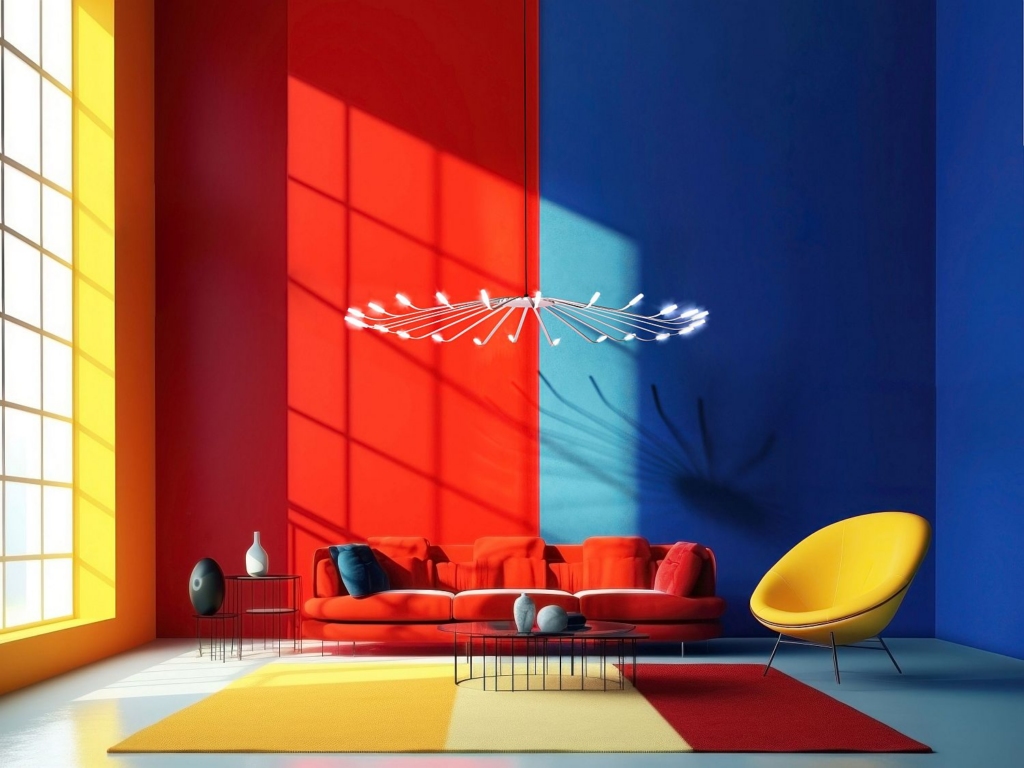 Icone Luce Raggio lühter.interjööris 3